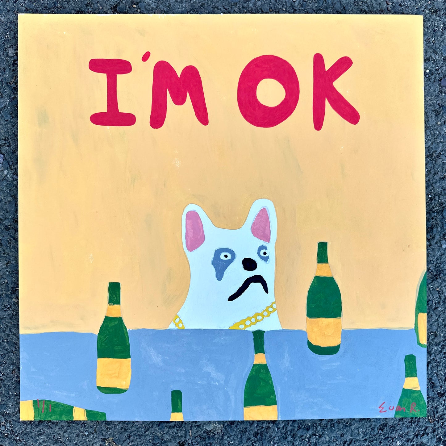 I’m OK (yellow-ish)